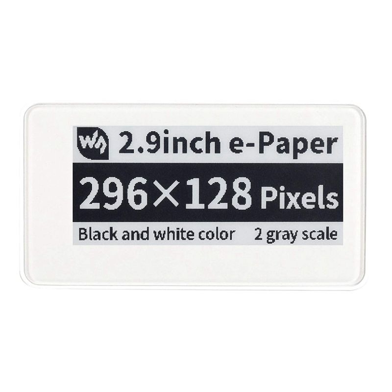 Waveshare 2,9 Zoll Kabelloses  – Display Epaper 2.9 Bewertung und Preis